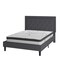 Flash Furniture Queen Size Dk Gray Fabric Platform Bed w/ Mattress SL-BM10-31-GG - alternate 8